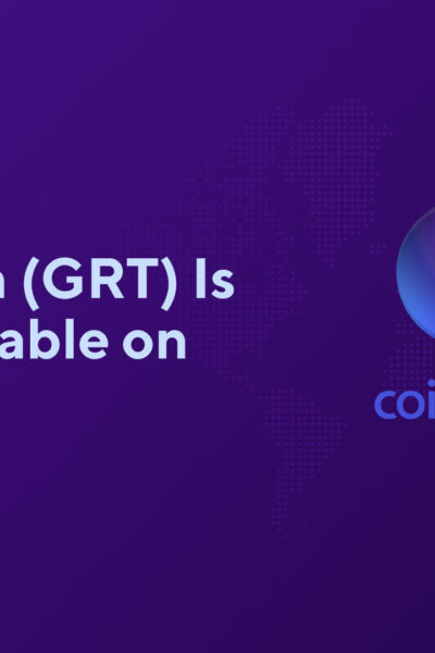 The Graph (GRT) Is Now Available on Coinbase