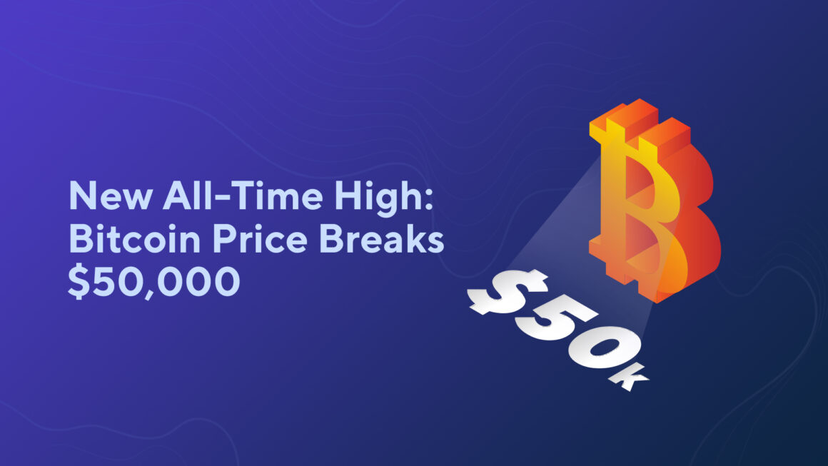 New All-Time High: Bitcoin Price Breaks $50,000