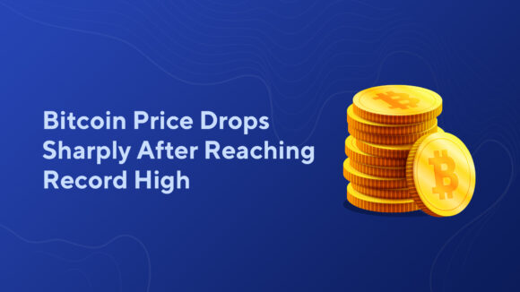 Bitcoin Price Drops Sharply After Reaching Record High