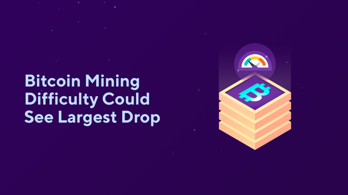 Bitcoin Mining Difficulty Could See Largest Drop