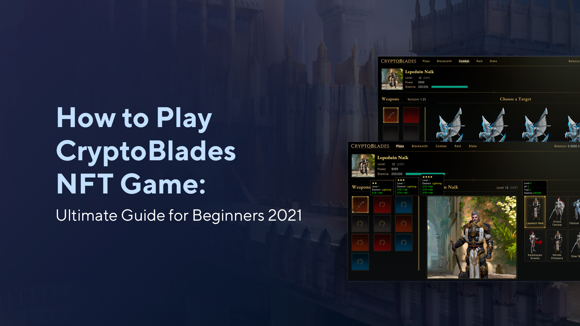 How to Play CryptoBlades NFT Game: Ultimate Guide for Beginners 2023