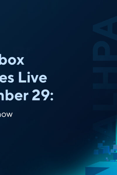 25_11_en1 The Sandbox Alpha Goes Live on November 29: Main Things to Know