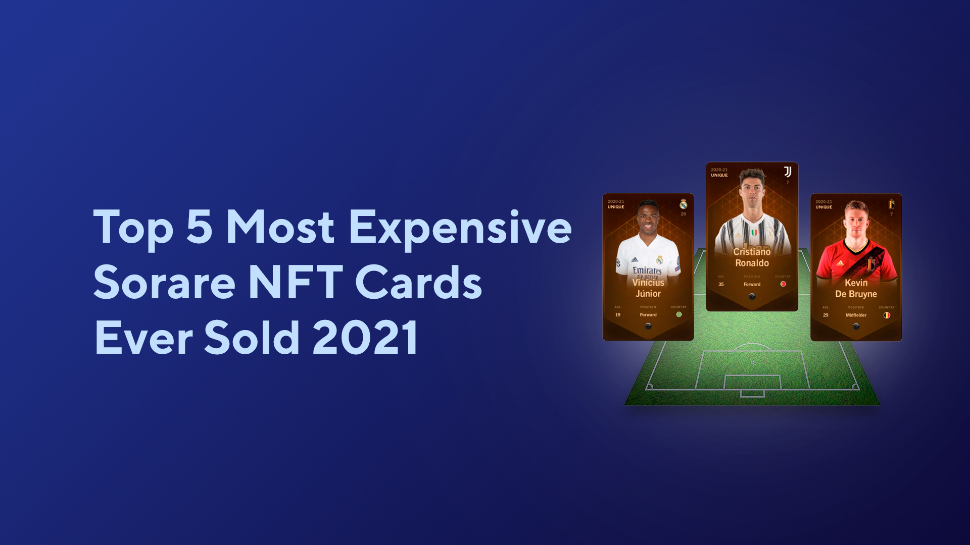 Top 5 Most Expensive Sorare NFT Cards Ever Sold 2021
