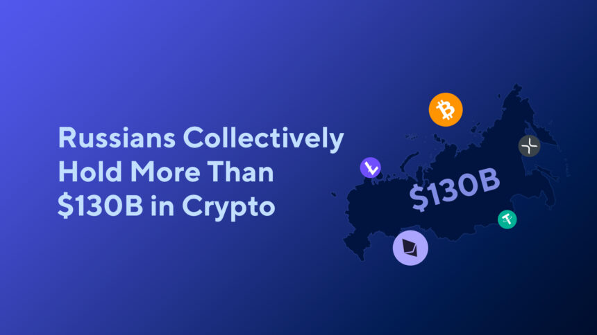 Russians Collectively Hold More Than $130B in Crypto