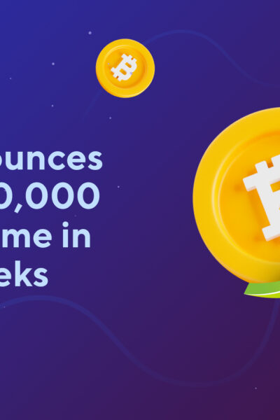 Bitcoin Bounces Above $20,000 for First Time in Three Weeks