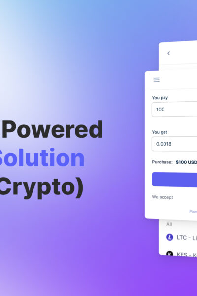 Switchere-Powered On-Ramp Solution (Buy / Sell Crypto)