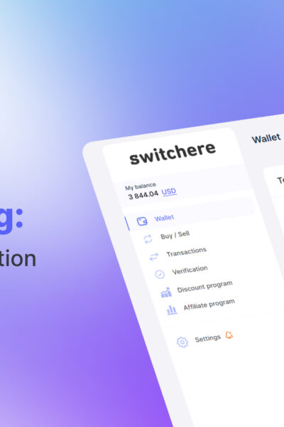 Switchere Onboarding: Account Registration and Login Form