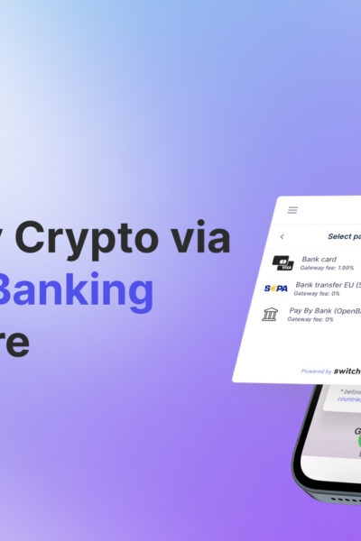 How to Buy Crypto via Volt Open Banking at Switchere